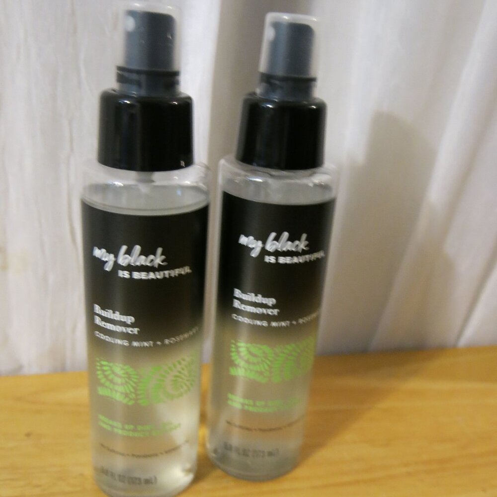My Black is Beautiful • BUILDUP REMOVER 5.8 fl oz Mint + Rosemary Lot of 2